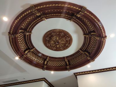 Mâm Trần Chỉ Dát Vàng